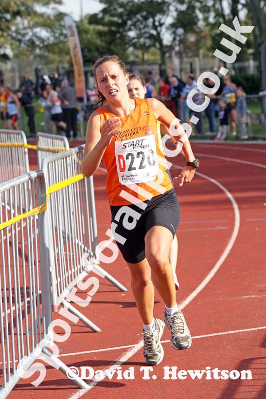 Senior women Durham City 5th at the Northern Road Relays, Blackpool.